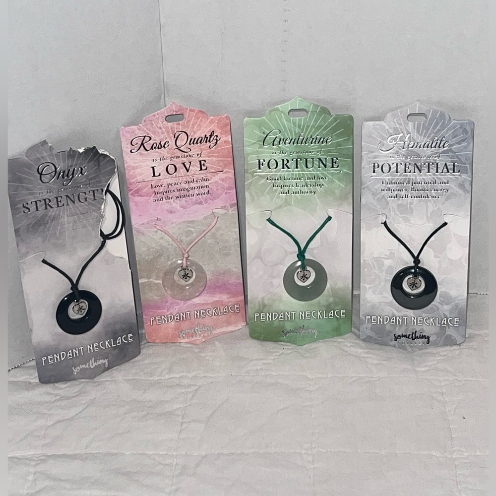 NWT Lot of Earth Stone Necklaces